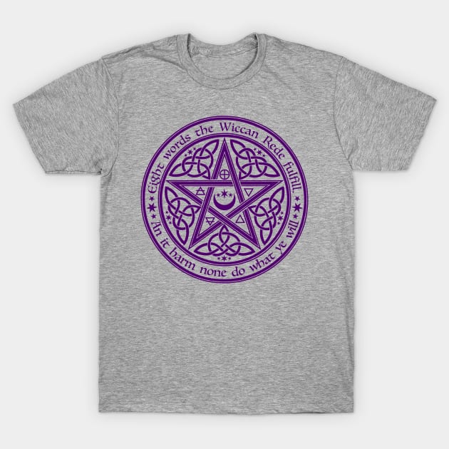 Wiccan Rede T-Shirt by RavenWake